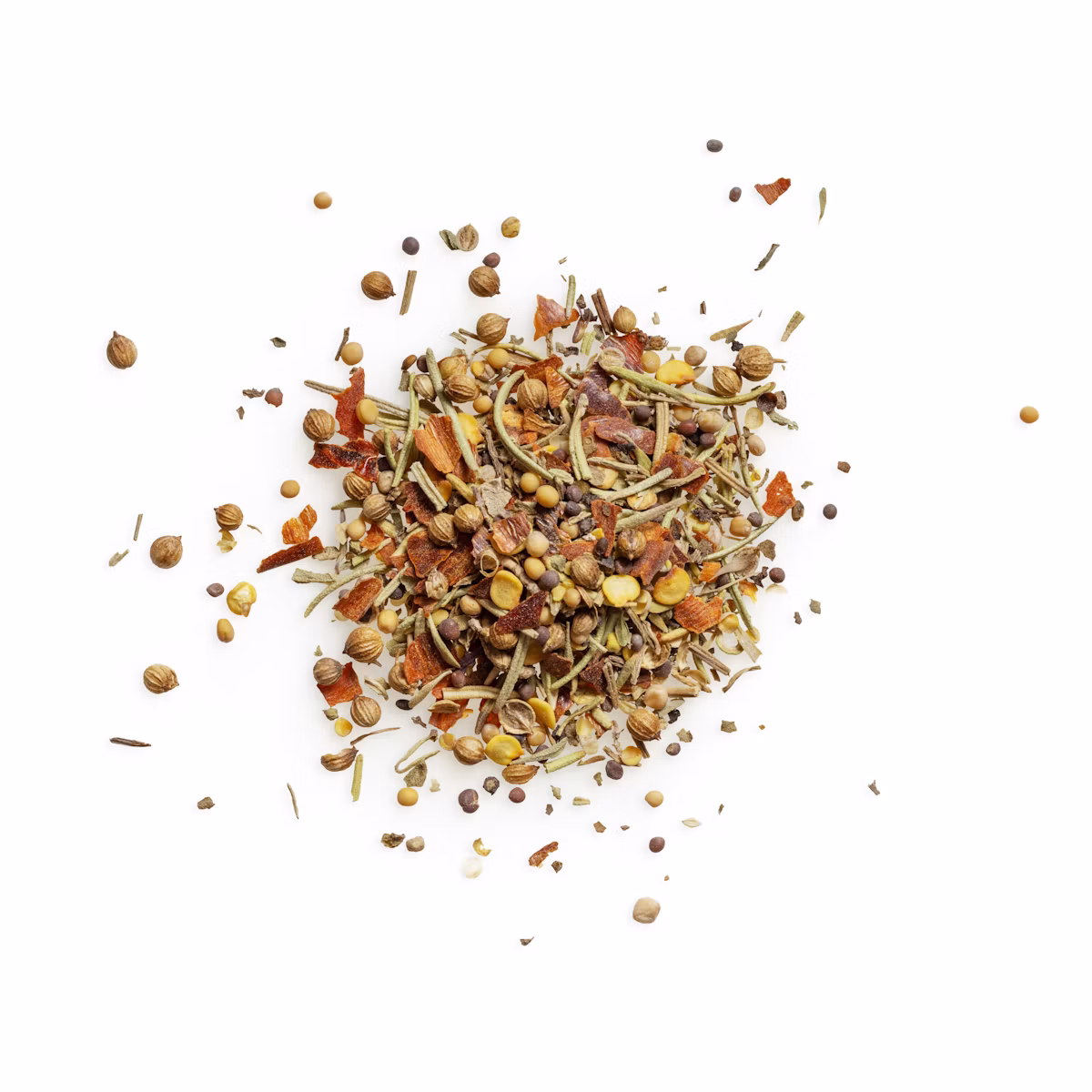 Sun-dried and cut Indonesian lemongrass stalks for culinary and herbal tea blends
